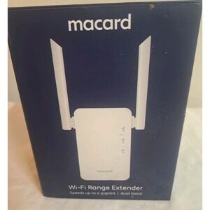 Macard Dual Band WiFi Range Extender AC1200 Signal Booster 2.4GHz 5GHz